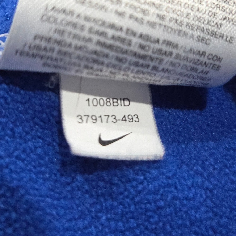 Nike Mens Blue Clippers Therma-FIT 1/4 Zip Pullover Sweatshirt‎ XL Fleece Casual - Picture 8 of 8